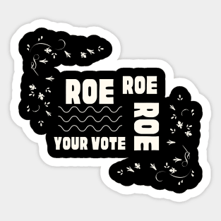 Foral Pro Roe Sticker